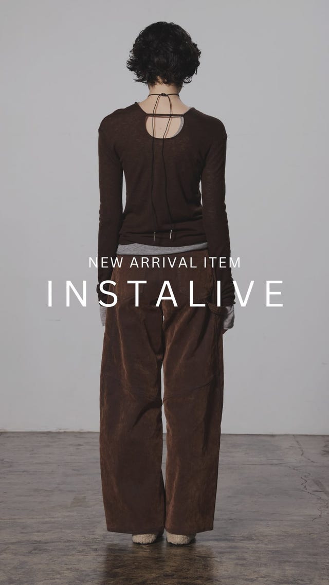 COEL Online StoreショルダーボタンワッフルロンT(F ホワイト): TOPS