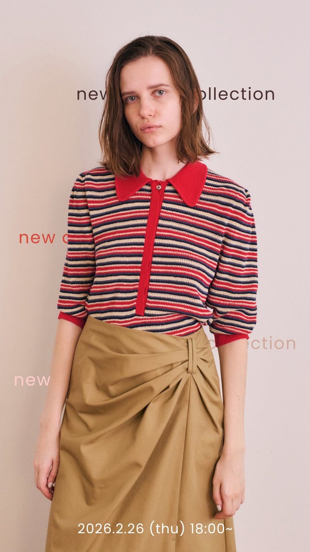 COEL Online Storeニットドッキングミニワンピース(F ブラウン): DRESSES