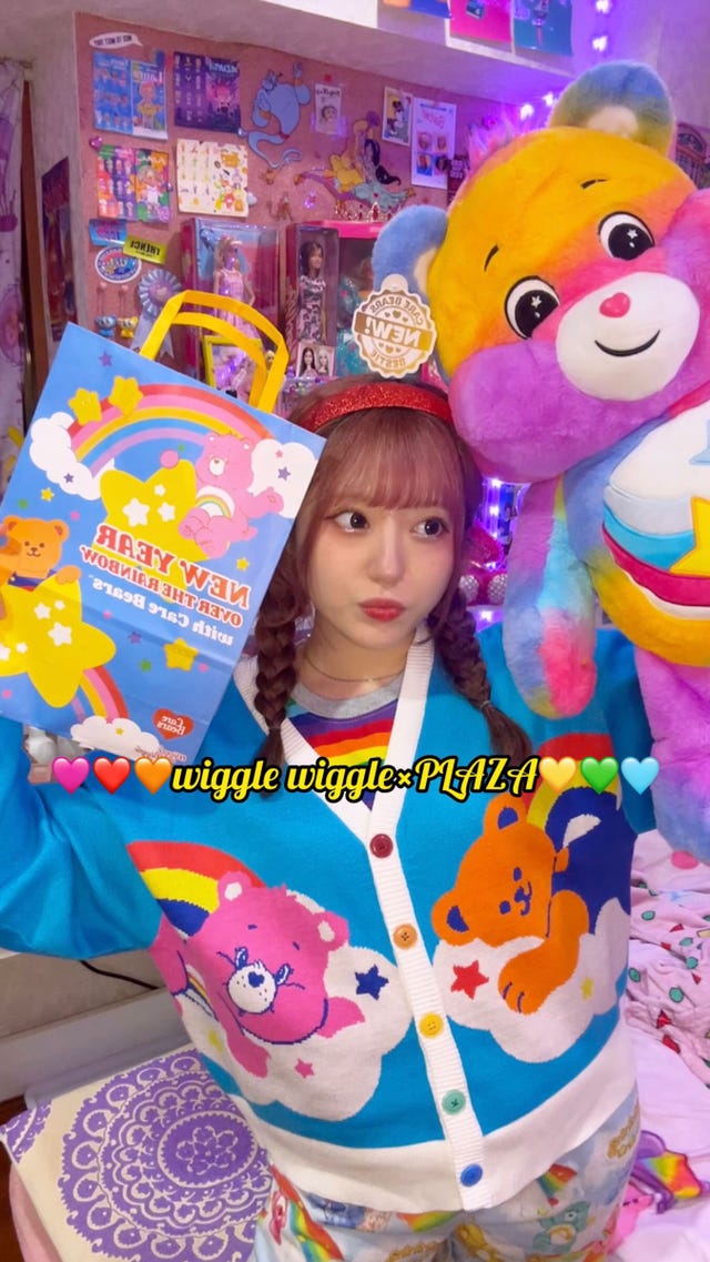 Care Bears ケアベア wiggle wiggle ウィグルウィグル ニット