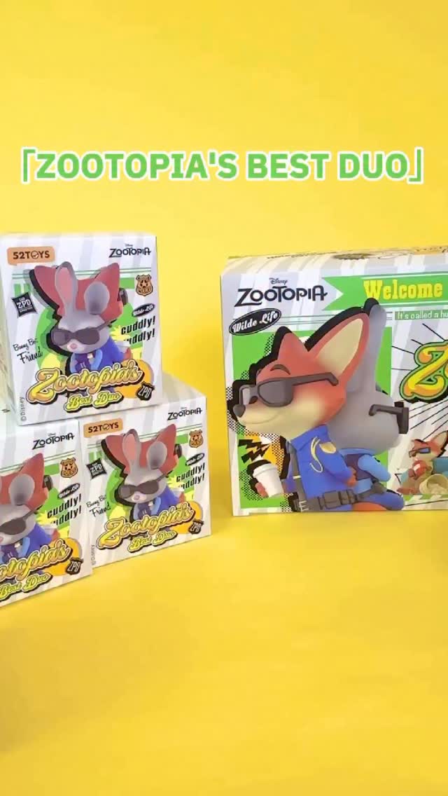 52TOYS ブラインドボックス ZOOTOPIA'S BEST DUO※種類は選べません