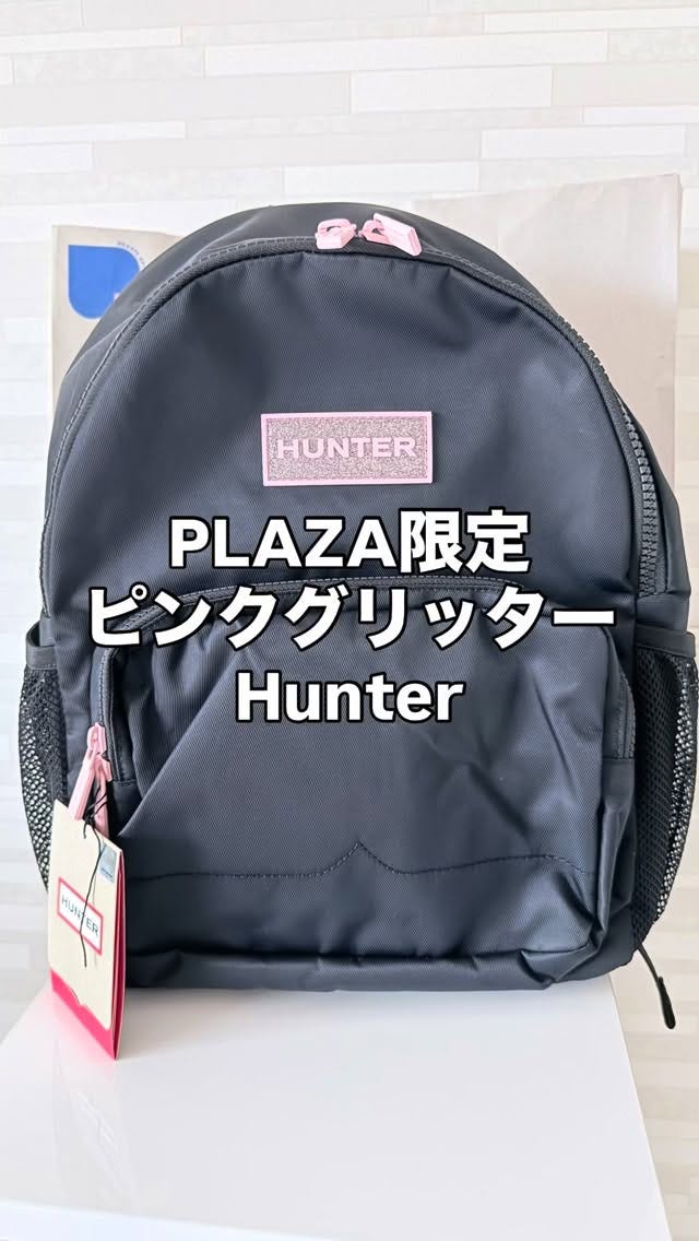 PLAZA限定完売品 HUNTER ハンター バックパック グリッターピンク 