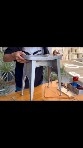 DULTON ONLINE SHOP | KITCHEN STOOL GALVANIZED(GALVANIZED): 家具