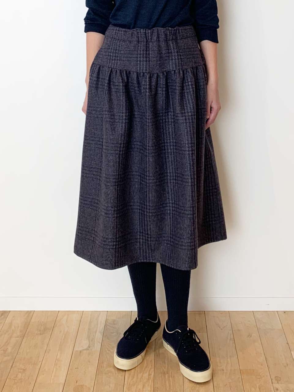 45Rジャージフラノのスカート: WOMEN｜45R