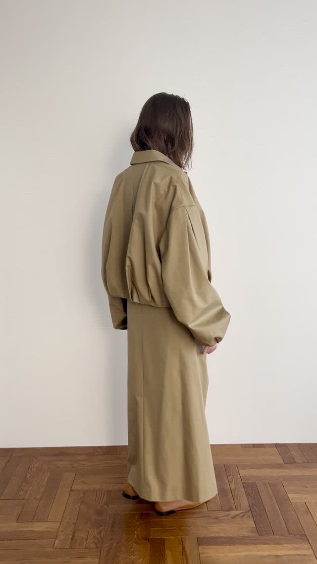 COEL Online Storeニットドッキングミニワンピース(F ブラウン): DRESSES