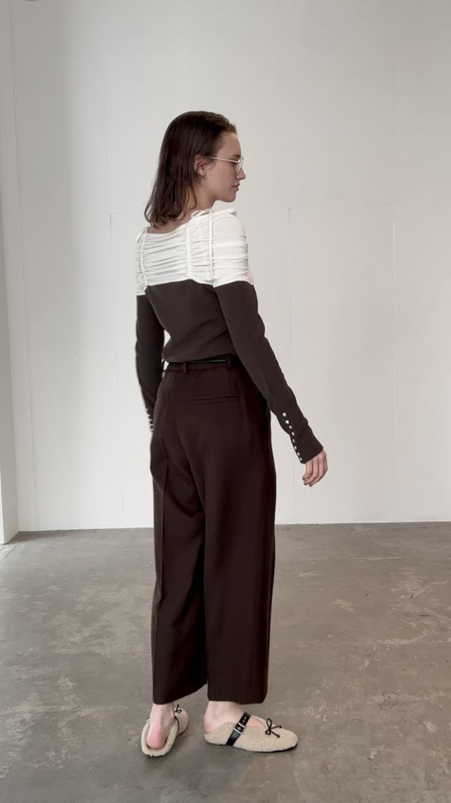 COEL Online Storeバックオープンレースキャミソール(F ホワイト): TOPS